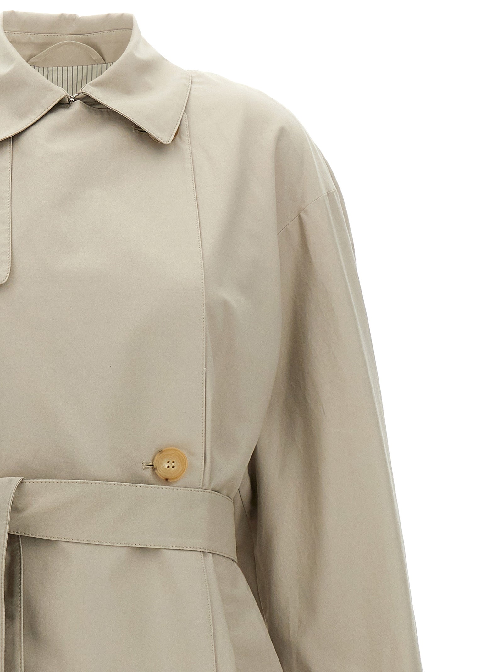 MAX MARA THE CUBE - MAX MARA THE CUBE - ’Strench’ trench coat - Women’s Outerwear
