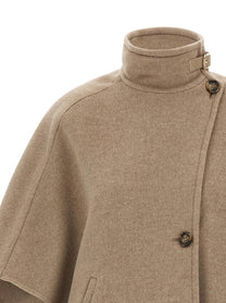 MAX MARA - MAX MARA - ’Derrik’ cape - Women’s Outerwear