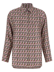 MAX MARA - MAX MARA - ’Times’ reversible shirt - Women’s Tops