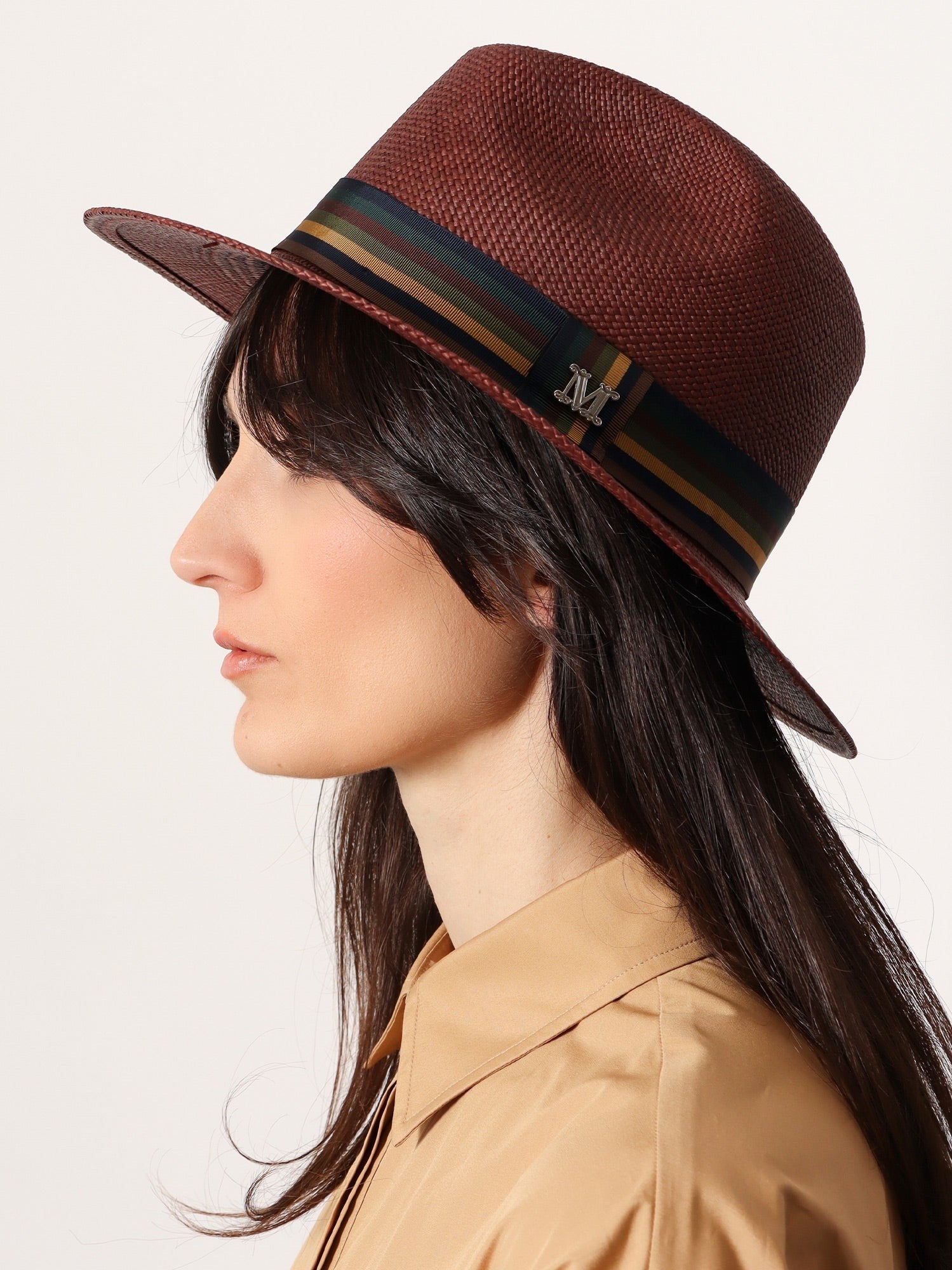 Max Mara - Max Mara Rodesia Rafia Hat - Women’s Accessories