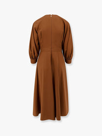 Max Mara - Max Mara Pedaggi Cotton Midi Dress - Women’s Clothing
