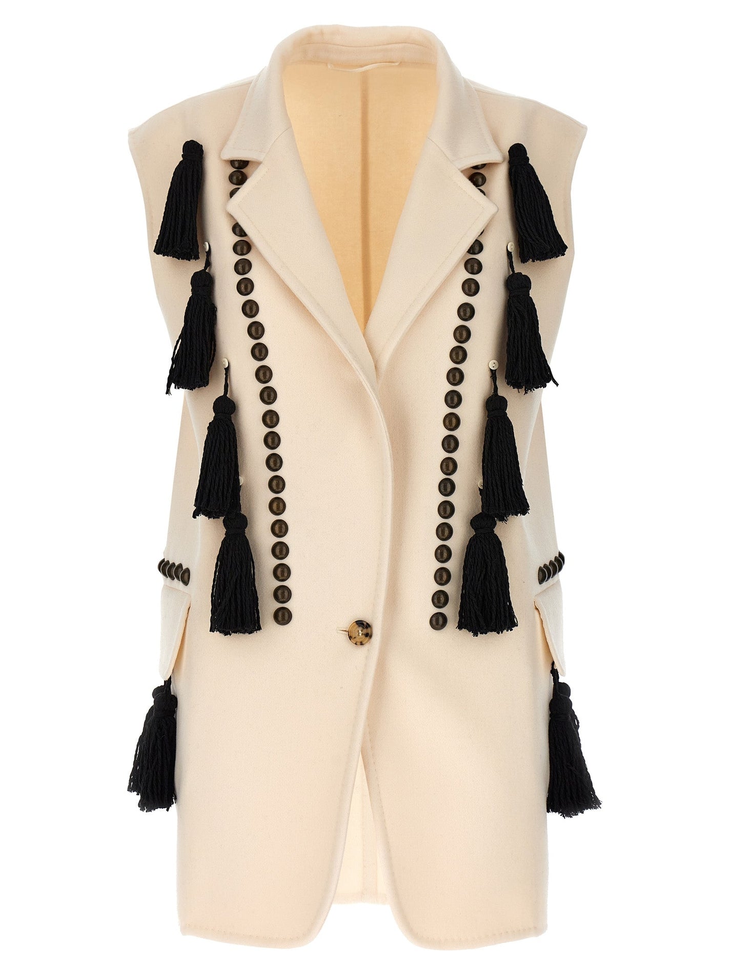 MAX MARA - MAX MARA - ’Arco’ waistcoat - Women’s Outerwear