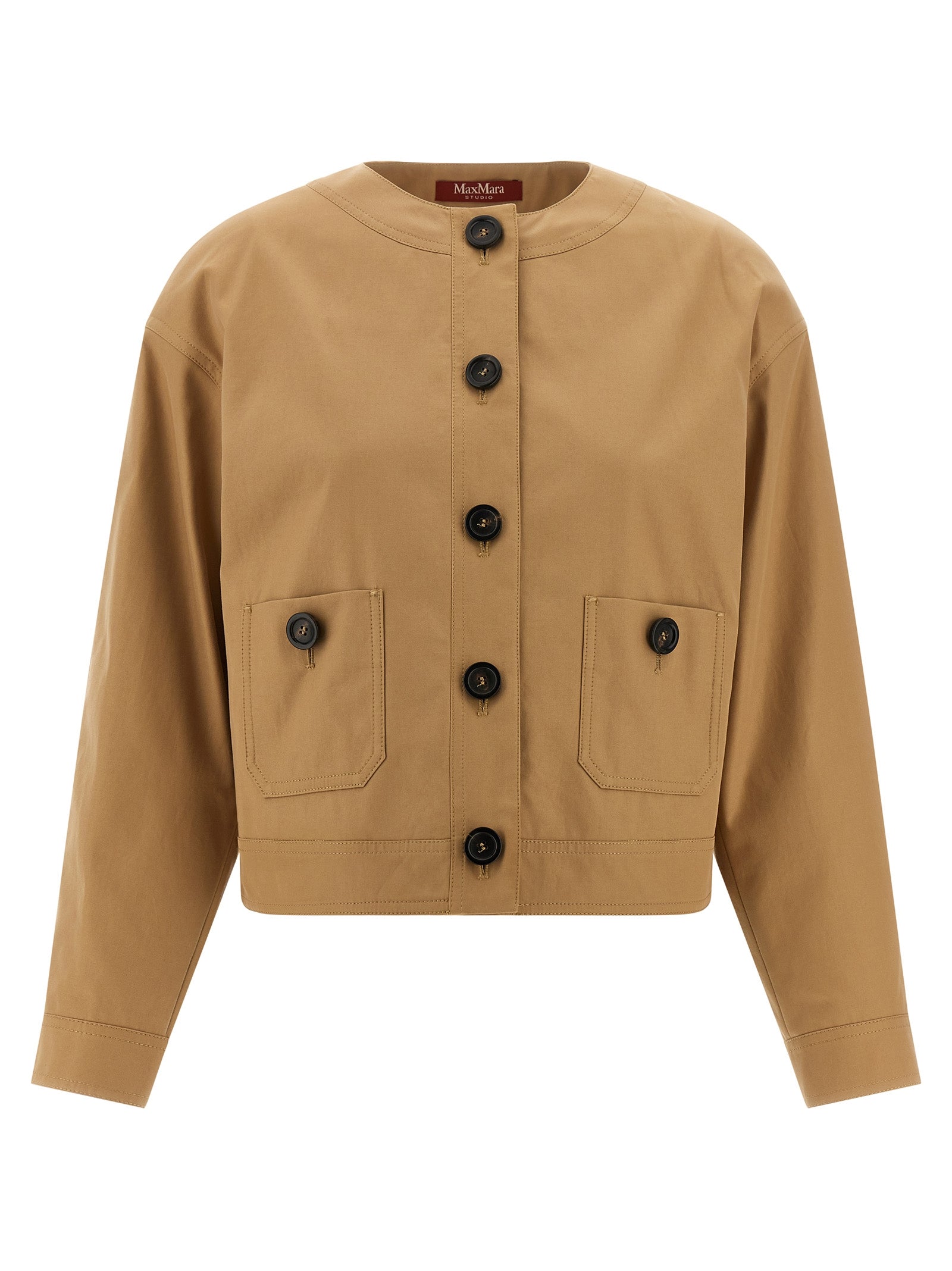 MAX MARA STUDIO - MAX MARA STUDIO - ’Biavo’ bomber jacket - Women’s Outerwear