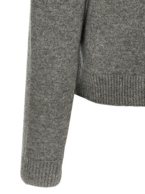 Max Mara Studio Pacche Cardigan Grey, view 4