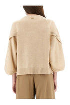 Max Mara Women's Ampex Shirt Beige, view 4
