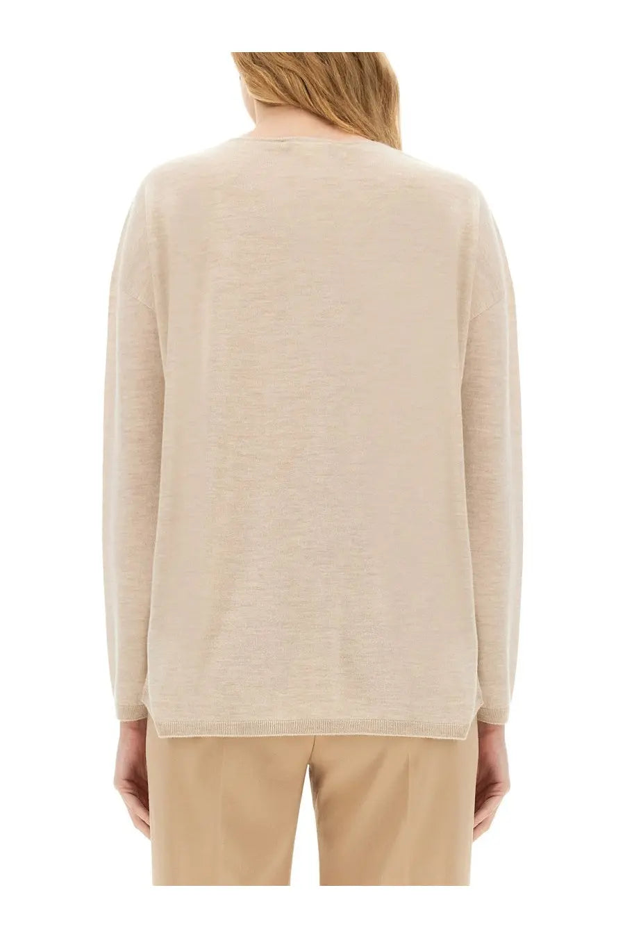 Max Mara Women's Arrow Jersey Beige, view 3