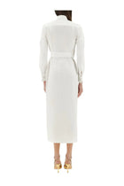 Max Mara Women's Balzac Long Dress White, view 3