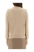 Max Mara Women's Cashmere Cinema Sweater Beige, view 3