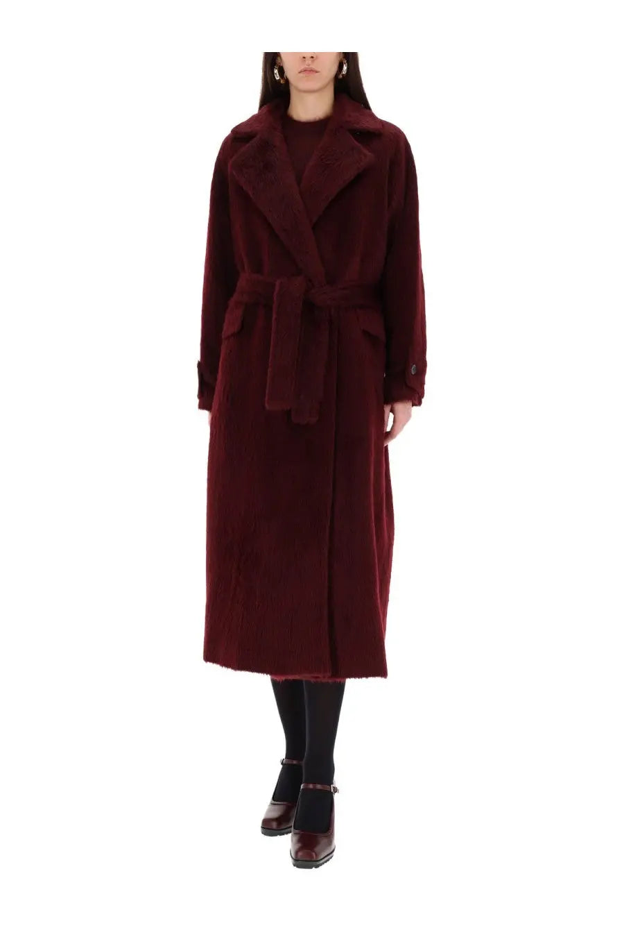 Max Mara Women's Coat Albata Red, view 2