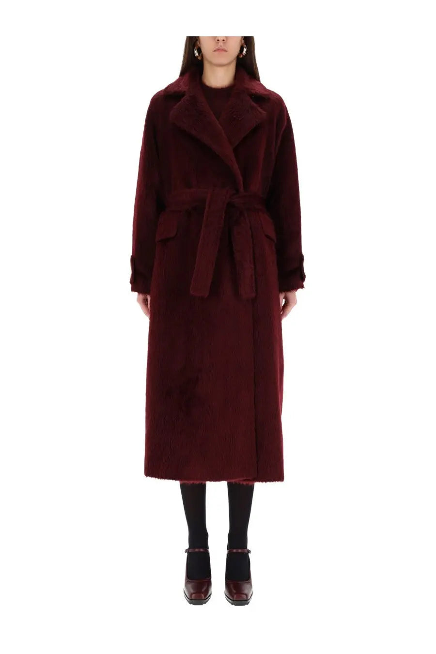 Max Mara Women's Coat Albata Red