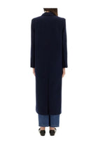 Max Mara Women's Double Breasted Coat Albania1234 Blue, view 3