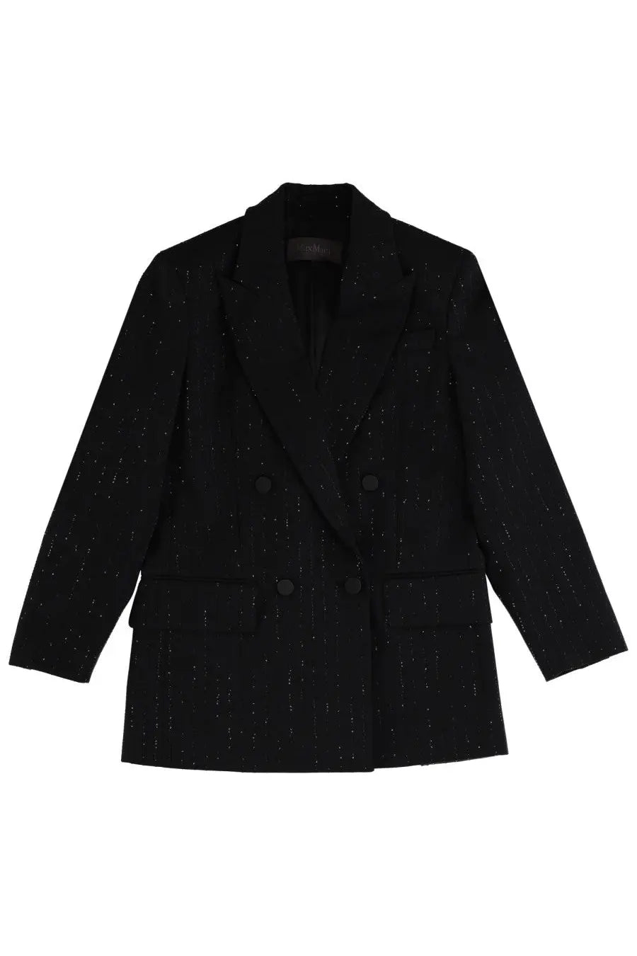 Max Mara Women's Double Breasted Jacket Black
