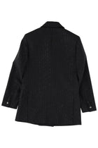Max Mara Women's Double Breasted Jacket Black, view 3
