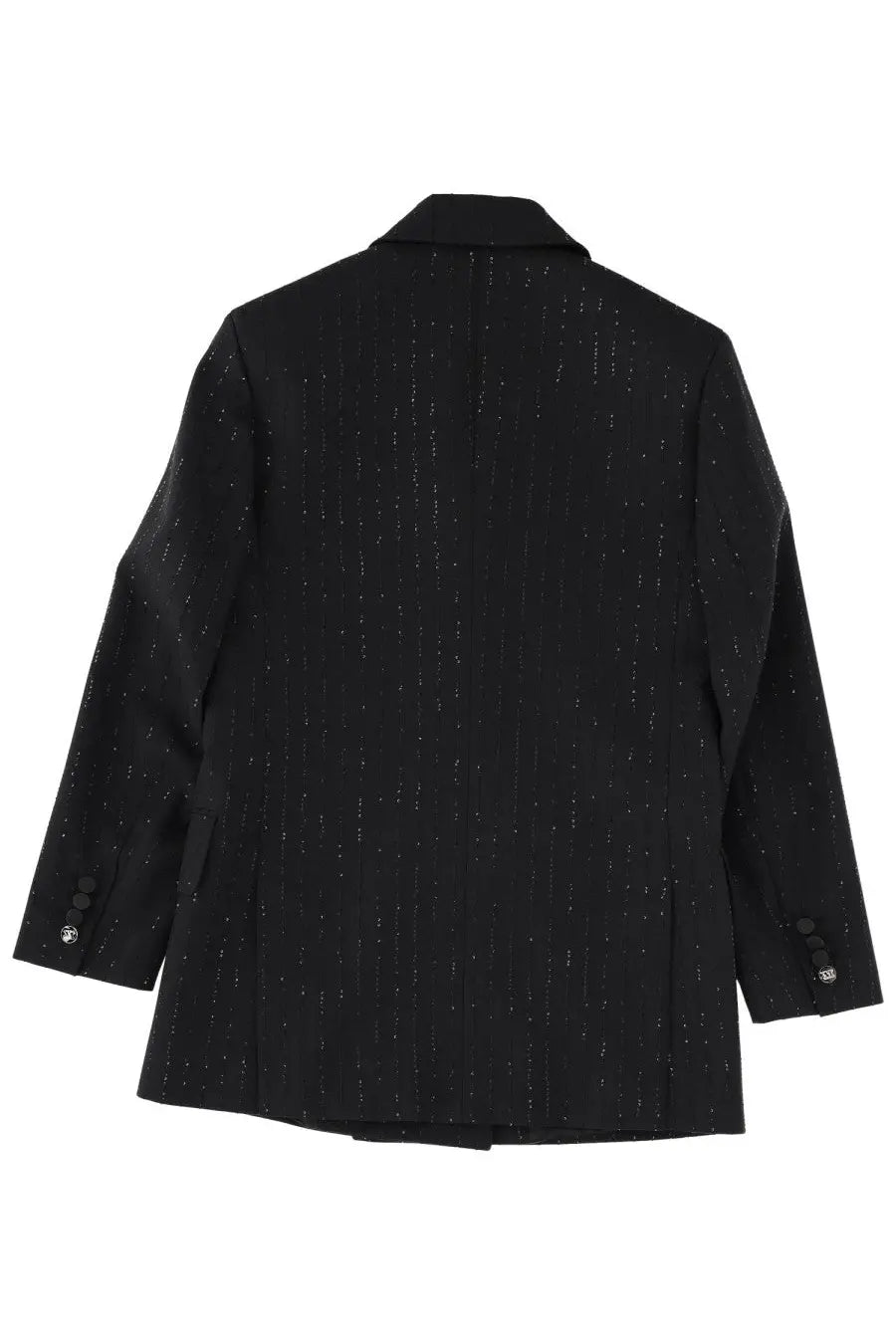 Max Mara Women's Double Breasted Jacket Black, view 3