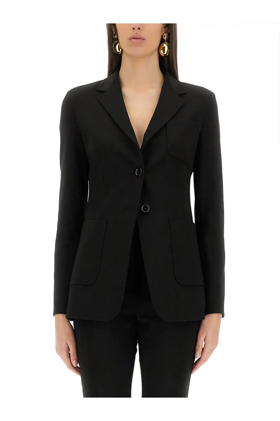 Max Mara Women's Jacket Anagni Black