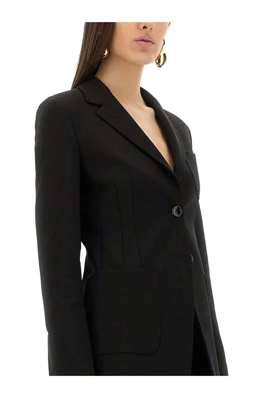 Max Mara Women's Jacket Anagni Black, view 4