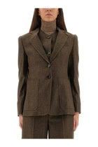 Max Mara Women's Jacket Bermuda12 Brown