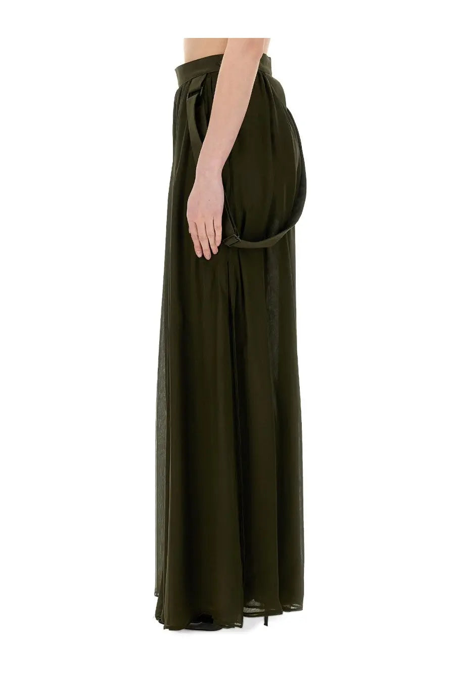 Max Mara Women's Jedy Skirt Green, view 4
