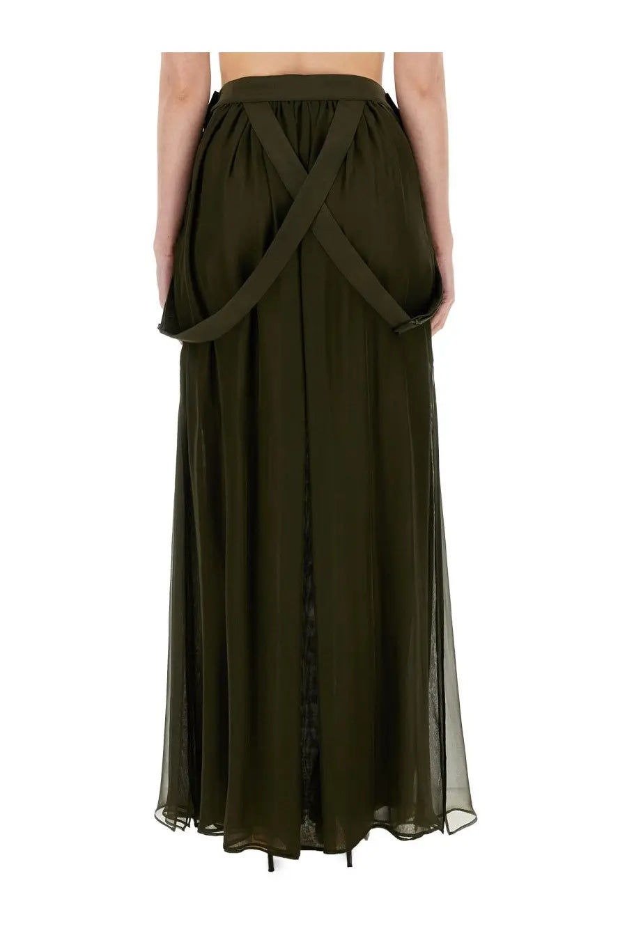 Max Mara Women's Jedy Skirt Green, view 3