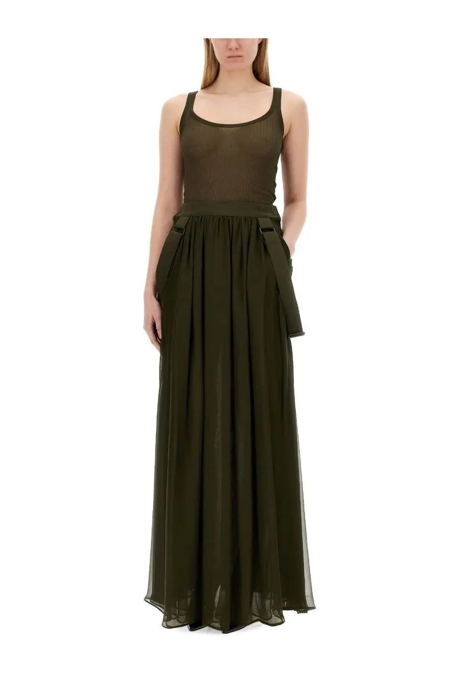 Max Mara Women's Jedy Skirt Green, view 2