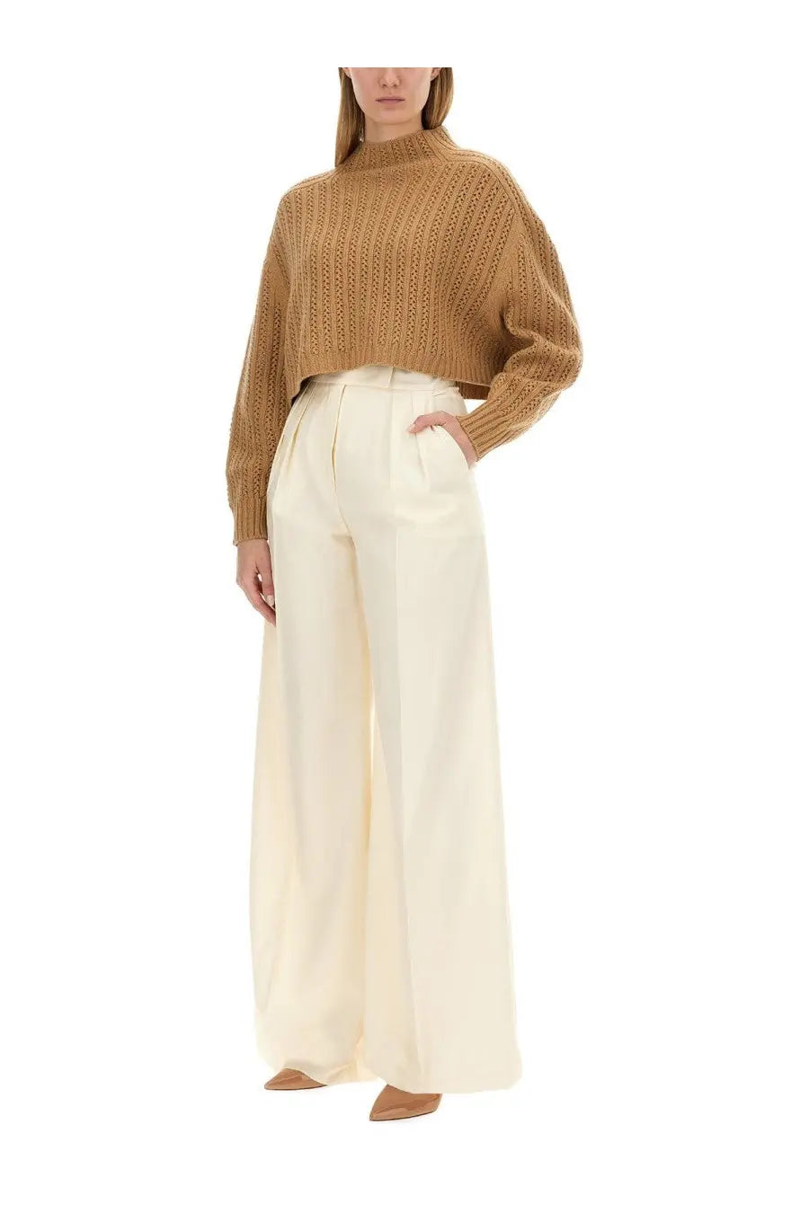 Max Mara Women's Jersey Hodeida Beige, view 2