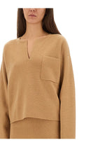 Max Mara Women's Jersey Zibello Beige, view 4