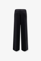 Max Mara Women's Lama Viscose Blend Trousers Black, view 2