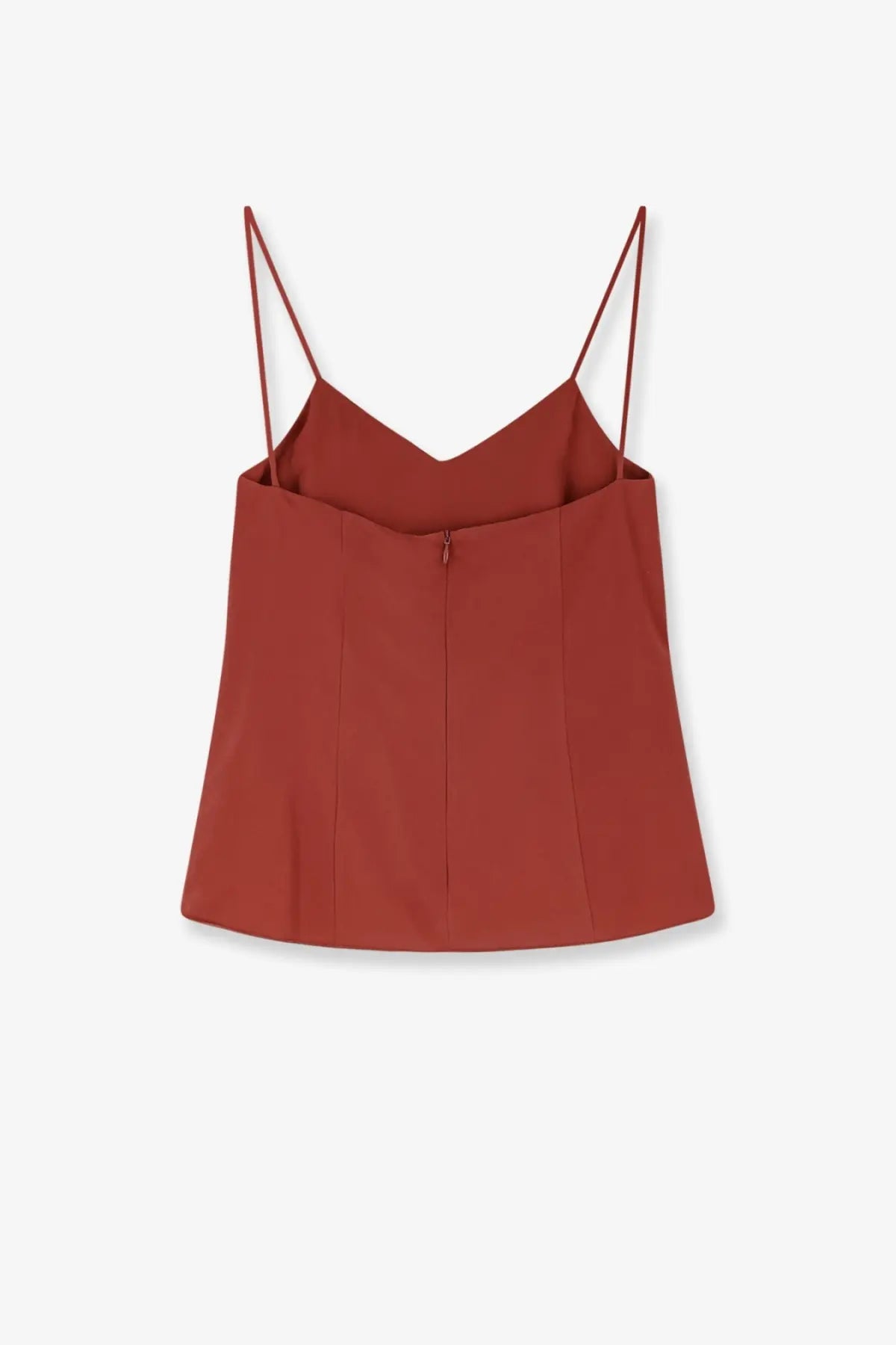 Max Mara Women's Munghia Silk Top Brown, view 2
