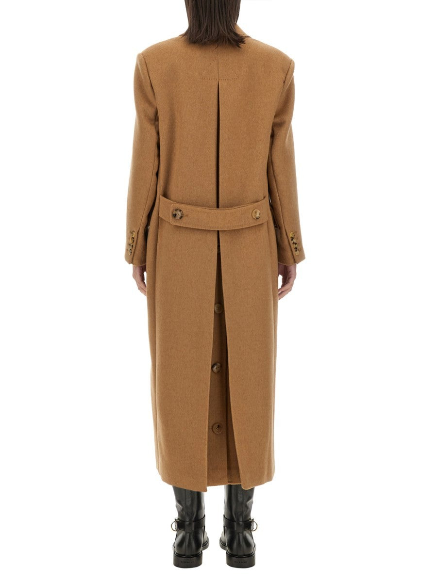 Max Mara Women's Mushroom Coat Beige, view 3