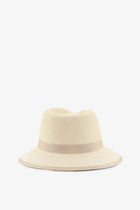 Max Mara Women's Mxadolmen Panama Straw Hat Beige, view 4