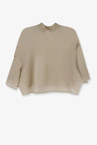 Max Mara Women's Mxadonna Silk Shirt Beige, view 3