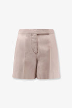 Max Mara Women's Mxaerosi Silk Shorts Beige