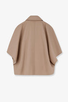 Max Mara Women's Mxapaggio Cotton Cape White, view 2