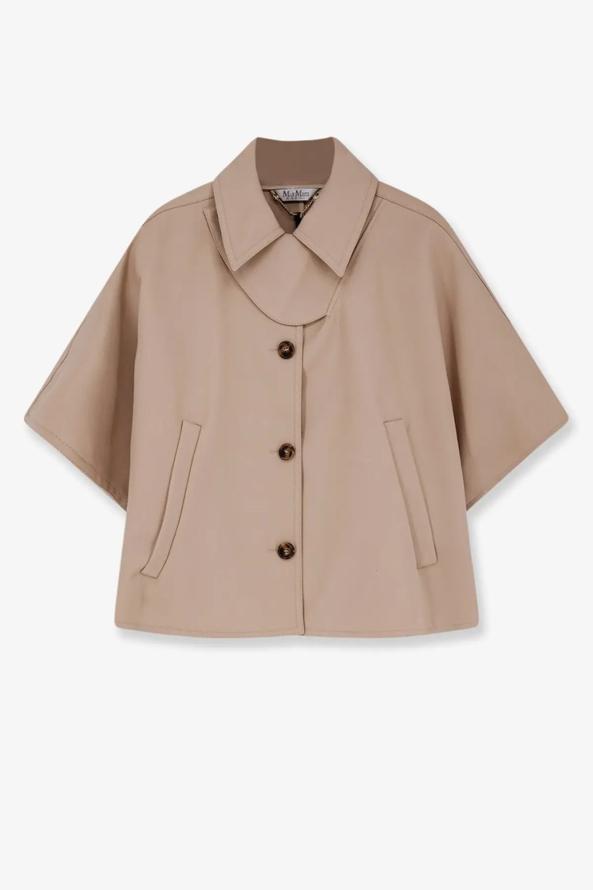 Max Mara Women's Mxapaggio Cotton Cape White