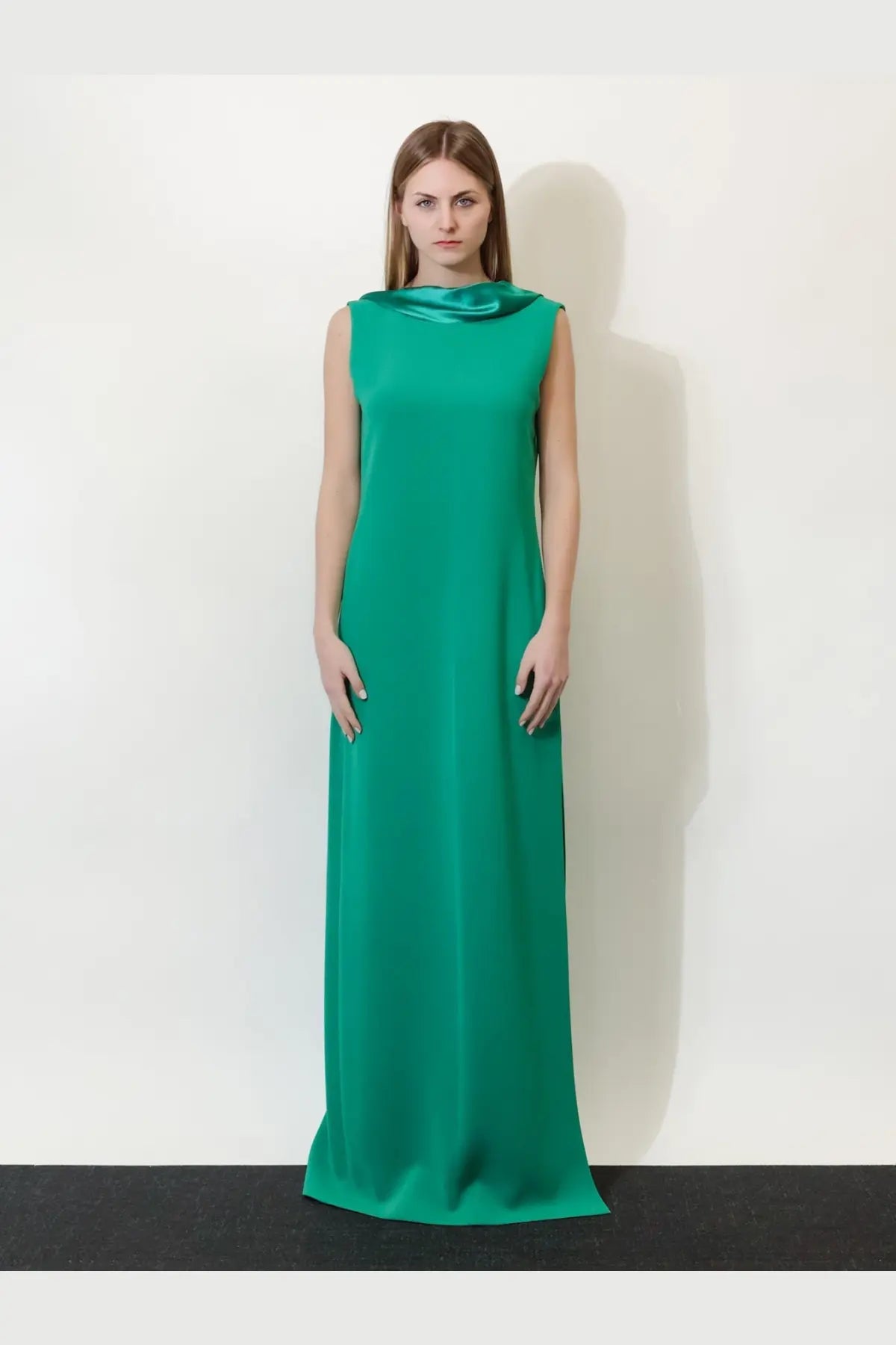 Max Mara Women's Mxmeaere Long Dress Green, view 3