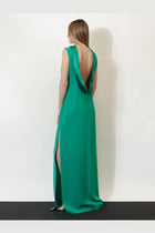 Max Mara Women's Mxmeaere Long Dress Green, view 2