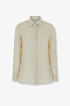 Max Mara Women's Mxmfalasco Vissuto Linen Shirt Beige