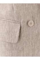 Max Mara Women's Mxmolimpia Linen Blazer Beige, view 3