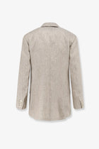 Max Mara Women's Mxmolimpia Linen Blazer Beige, view 2
