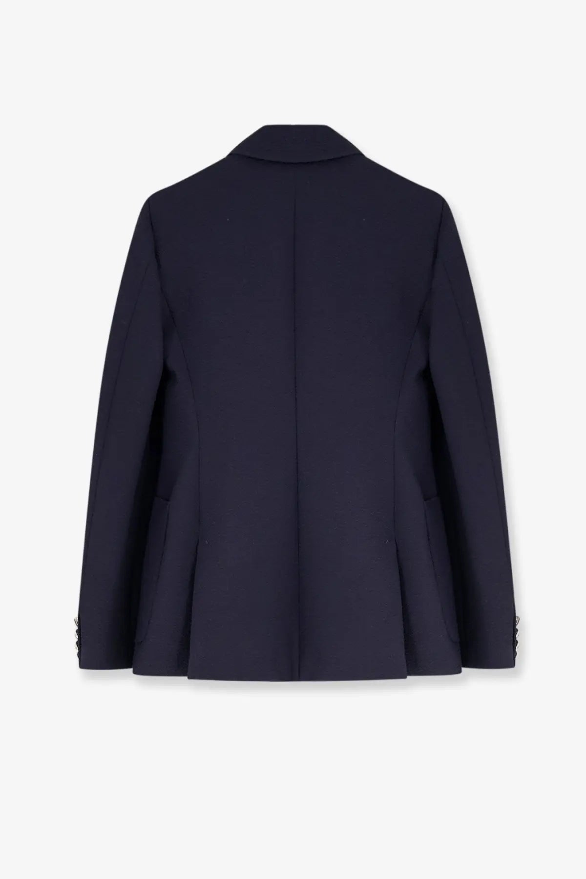 Max Mara Women's Mxmricetta Virgin Wool Blazer Blue, view 2