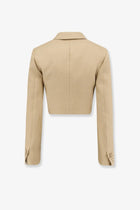 Max Mara Women's Mxsbuono Linen Blazer Beige, view 2