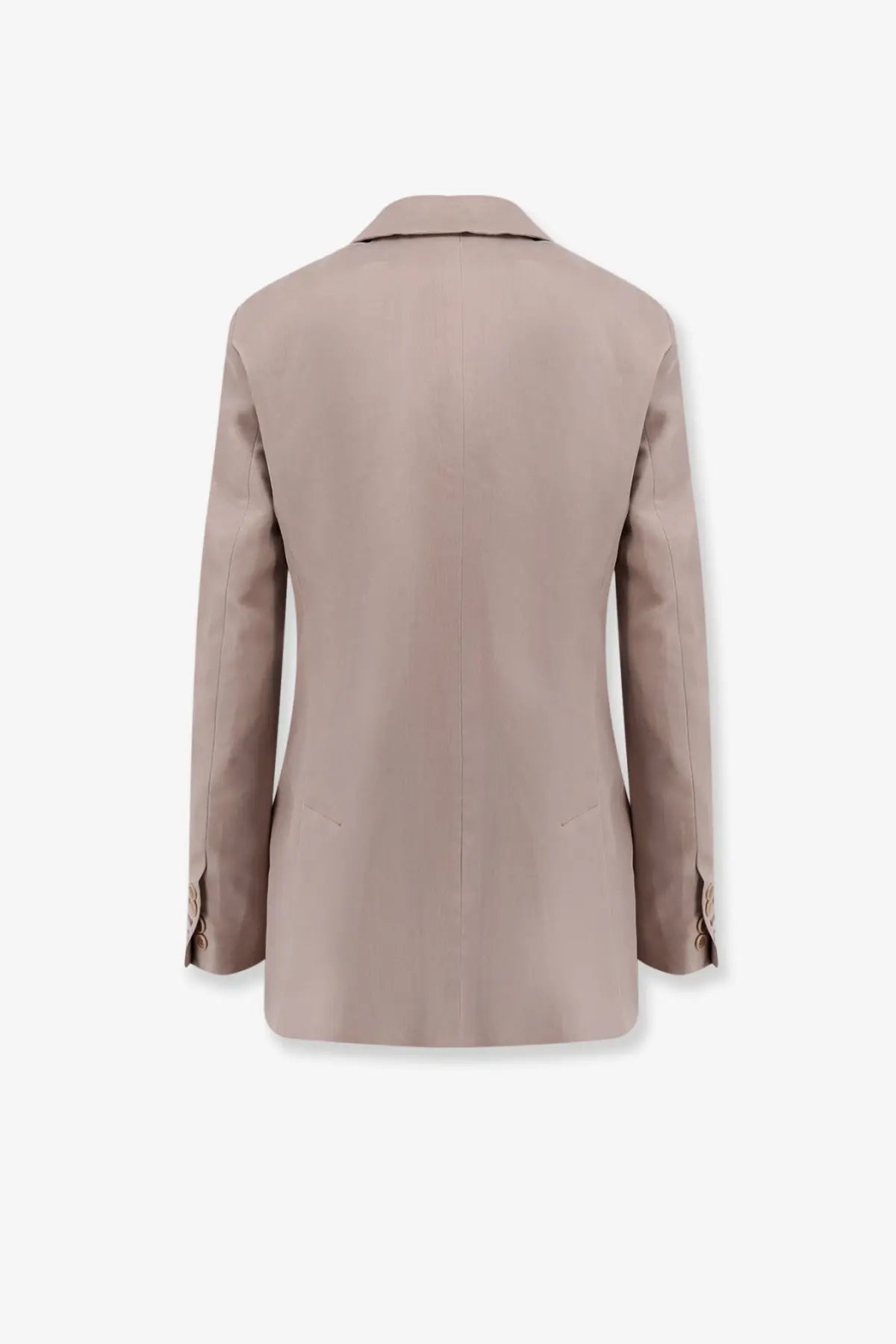Max Mara Women's Mxsfeltro Silk Blazer Beige, view 2