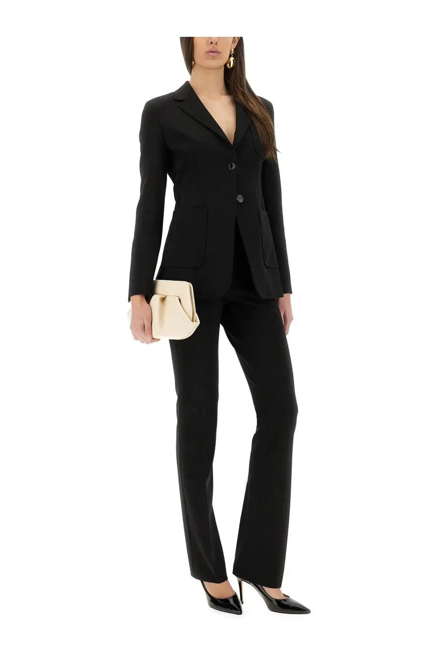 Max Mara Women's Pant Pantheon Black, view 2