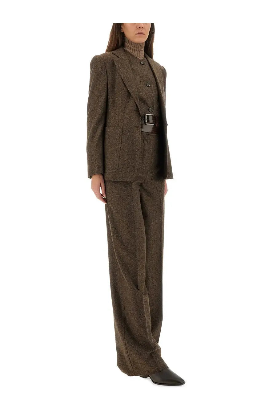 Max Mara Women's Pants Billy1234 Brown, view 2