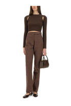 Max Mara Women's Pants Galicia Brown, view 2