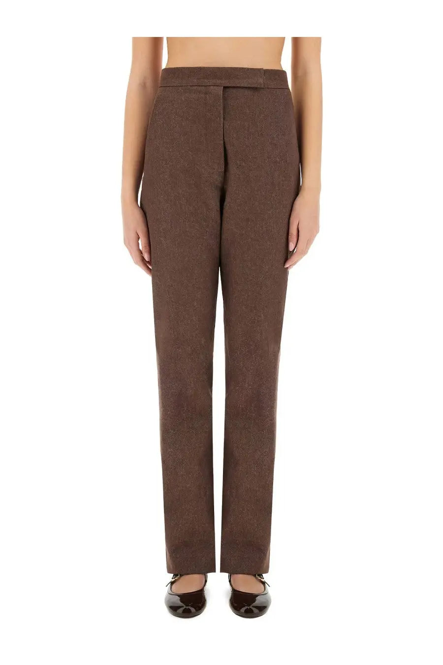 Max Mara Women's Pants Galicia Brown