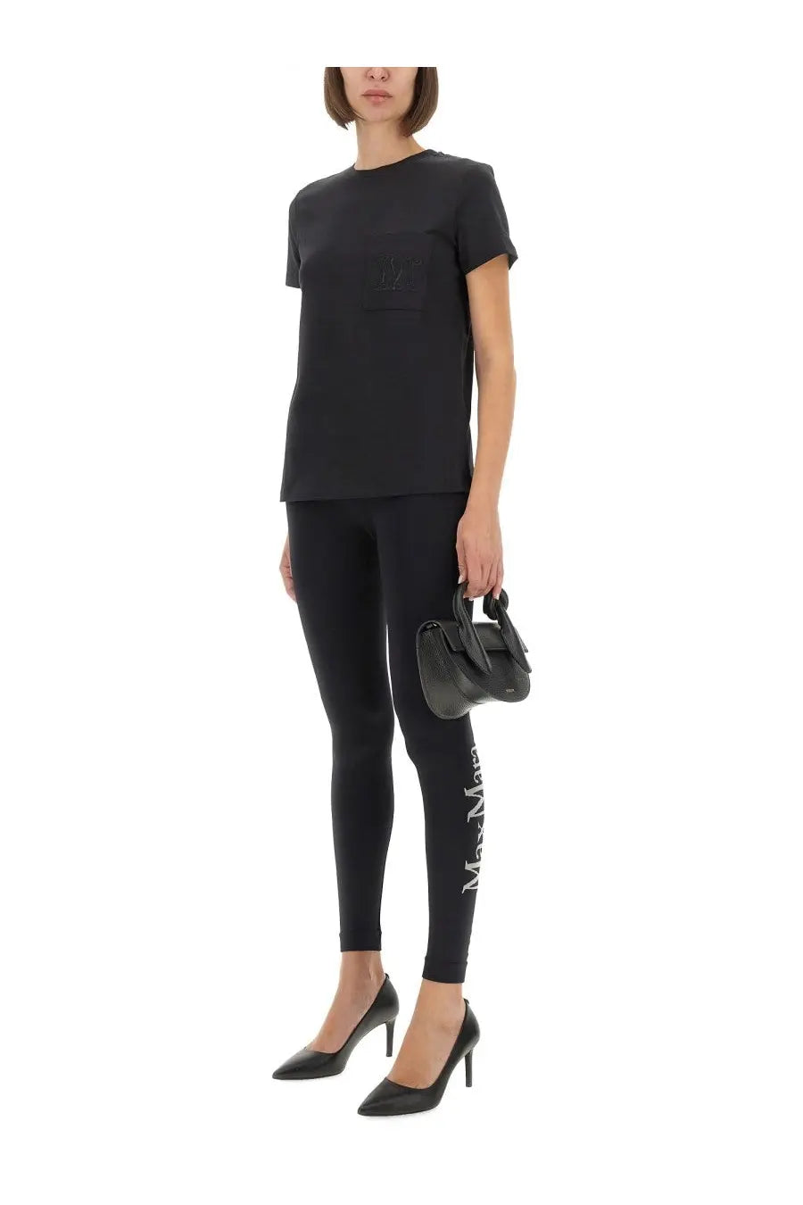 Max Mara Women's Papaya Shirt Black, view 2