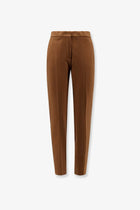 Max Mara Women's Pegno Trousers in Viscose Blend Beige