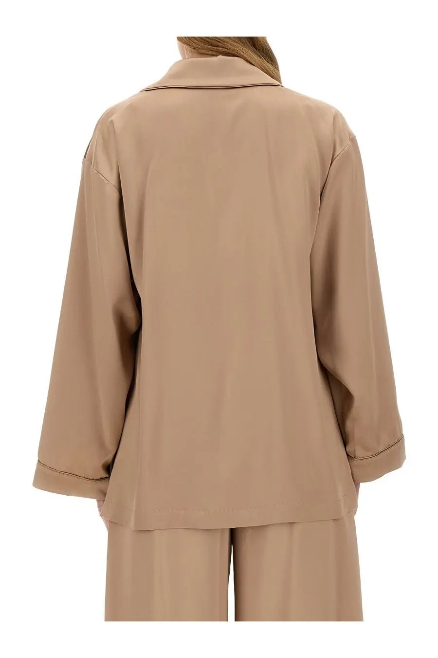 Max Mara Women's Piano Potter Shirt Beige, view 3