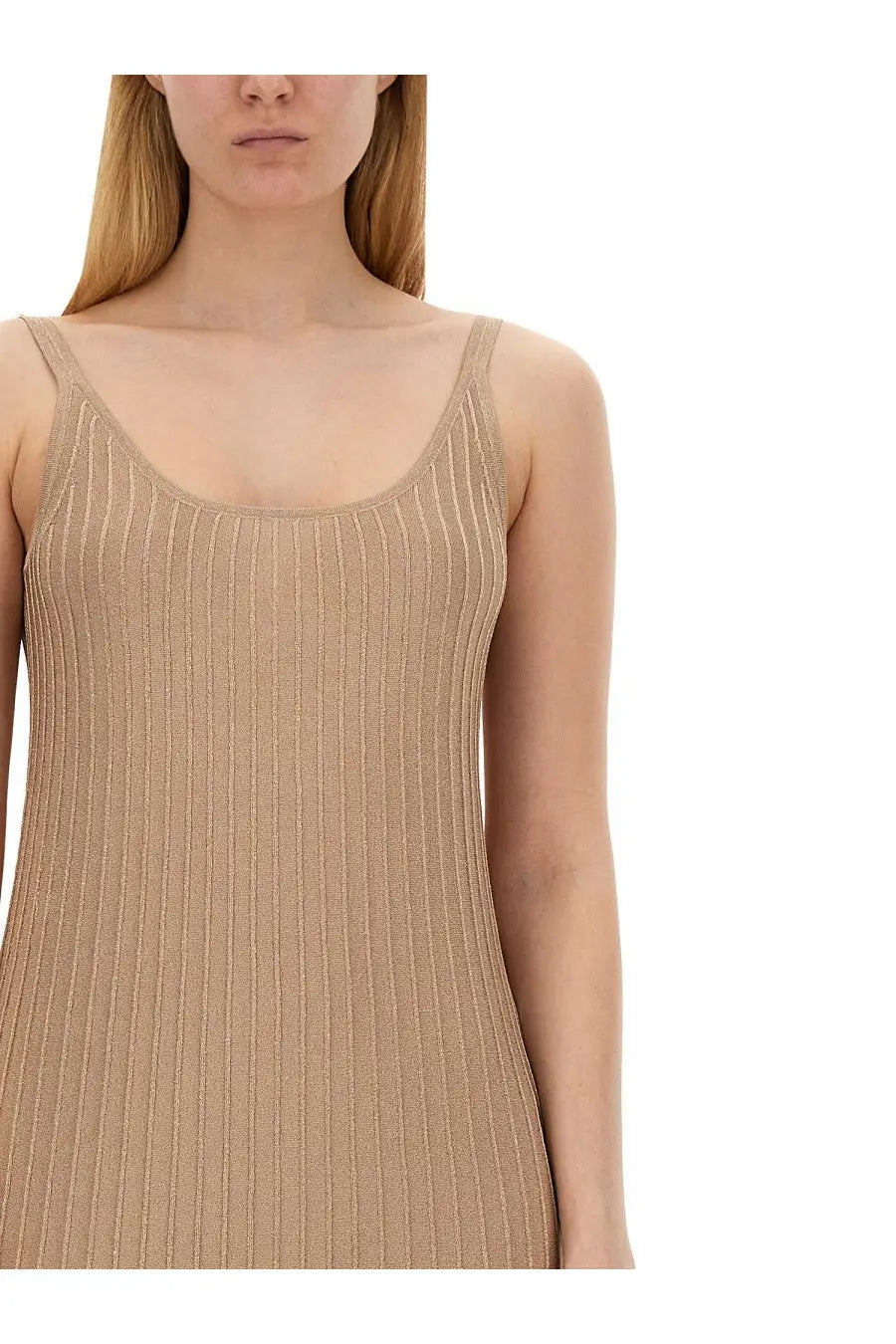 Max Mara Women's Rhythm Piano Dress Beige, view 4